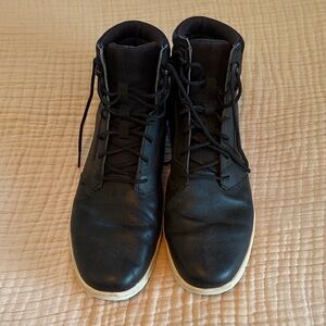Timberland Black Leather Men's Boots